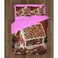 Vánoční přikrývka - Christmas Candy House