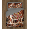 Vánoční přikrývka - Christmas Candy House