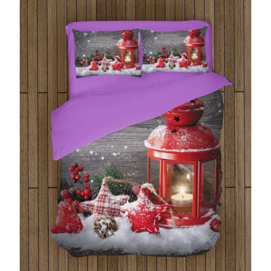 Povlečení s přikrývkou - Christmas Decoration
