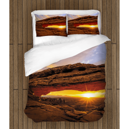 Povlečení s přikrývkou - Mountain Sunrise