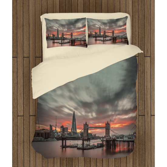 Povlečení s přikrývkou - Sunset In London