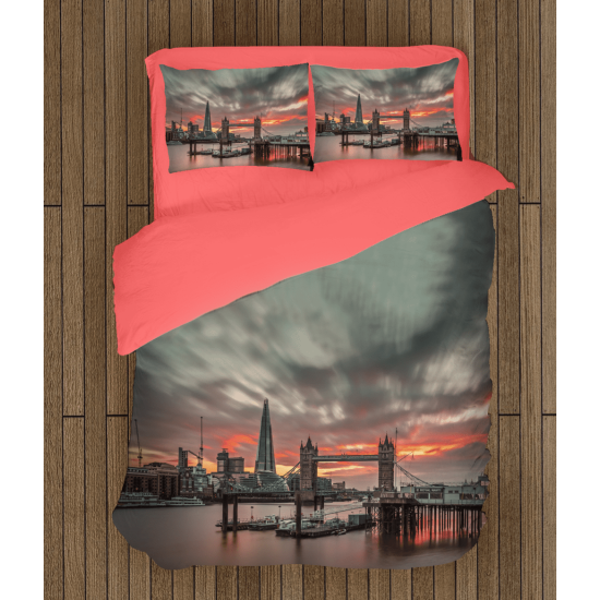 Povlečení s přikrývkou - Sunset In London