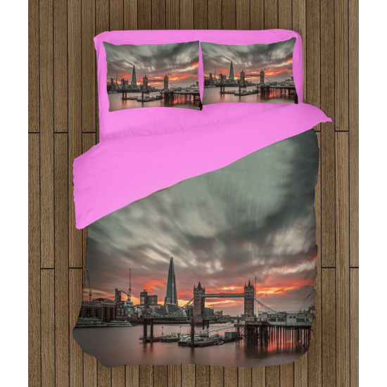 Povlečení s přikrývkou - Sunset In London