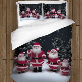 Ložní souprava - Santa Claus Figurines
