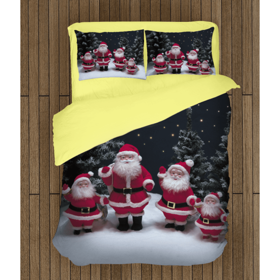 Ložní souprava - Santa Claus Figurines