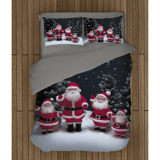 Ložní souprava - Santa Claus Figurines