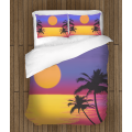 3D povlečení s přikrývkou - Sunset On The Sea