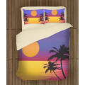 3D povlečení s přikrývkou - Sunset On The Sea