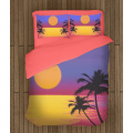 3D povlečení s přikrývkou - Sunset On The Sea