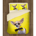 3D povlečení s přikrývkou - Chihuahua dog