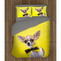 3D povlečení s přikrývkou - Chihuahua dog