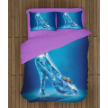 3D povlečení s přikrývkou - Cinderella Shoe