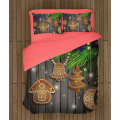 Vánoční povlečení s přikrývkou - Christmas Cookies