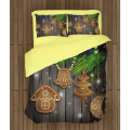 Vánoční povlečení s přikrývkou - Christmas Cookies