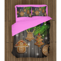Vánoční povlečení s přikrývkou - Christmas Cookies