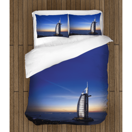 3D povlečení s přikrývkou - Dubai