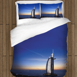 3D povlečení s přikrývkou - Dubai