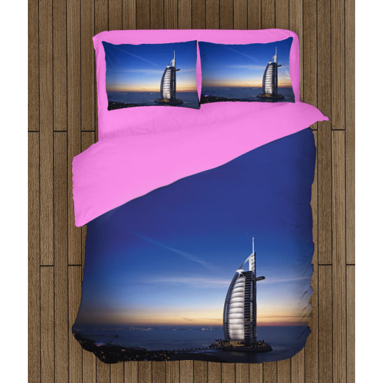 3D povlečení s přikrývkou - Dubai