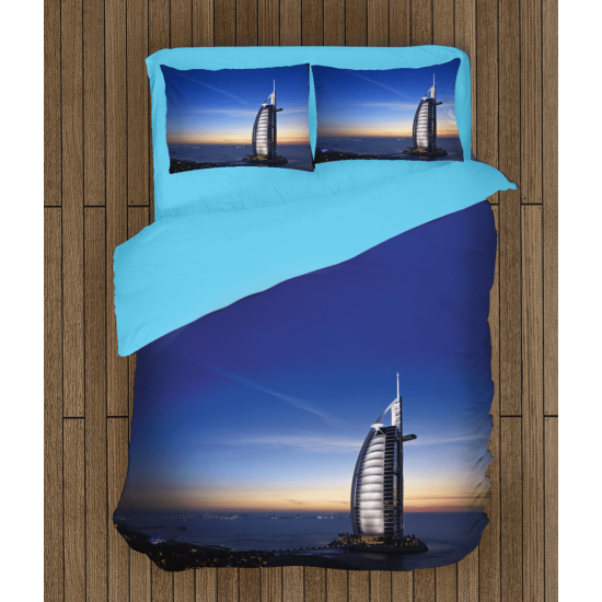 3D povlečení s přikrývkou - Dubai