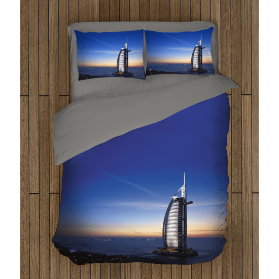 3D povlečení s přikrývkou - Dubai