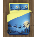 Vánoční povlečení s přikrývkou - Santa's Sledge