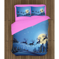 Vánoční povlečení s přikrývkou - Santa's Sledge