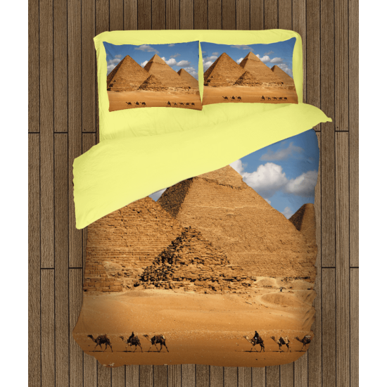 3D povlečení s přikrývkou - Egypt Pyramyds