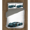 Povlečení s přikrývkou - Lamborghini White Background