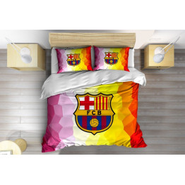 Povlečení s přikrývkou - FC Barcelona Art