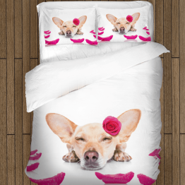 3D povlečení s přikrývkou - Dog