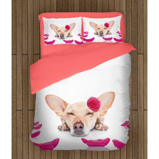 3D povlečení s přikrývkou - Dog