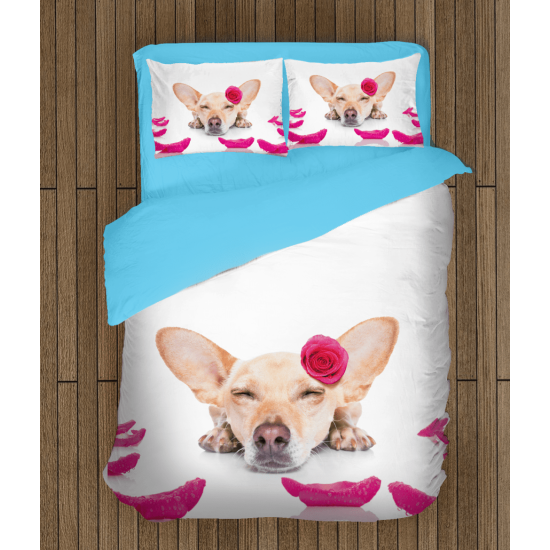 3D povlečení s přikrývkou - Dog