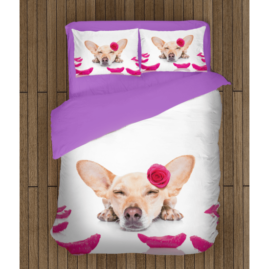 3D povlečení s přikrývkou - Dog