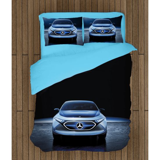 Povlečení s přikrývkou - Mercedes Benz Black
