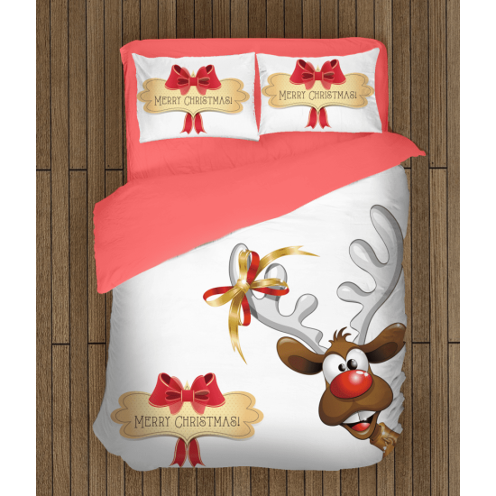 Vánoční povlečení s přikrývkou - Merry Christmas