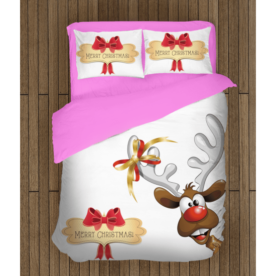 Vánoční povlečení s přikrývkou - Merry Christmas