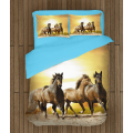 3D povlečení s přikrývkou - Horse Sunset
