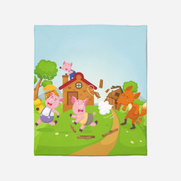 Deka pro deti - Three Little Pigs