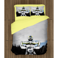 Povlečení s přikrývkou - Motorcycle Husqvarna