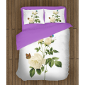Přikrývka - White Rose And Butterflies