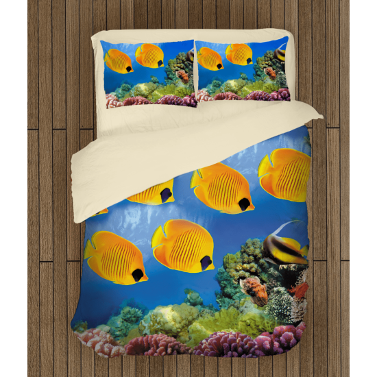 3D povlečení s přikrývkou - Sea Motives