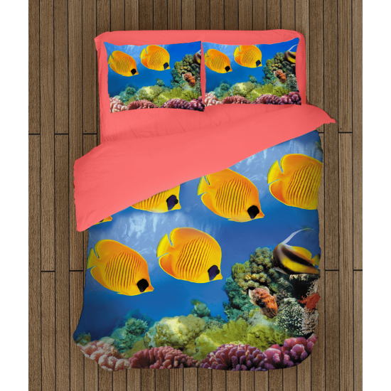 3D povlečení s přikrývkou - Sea Motives