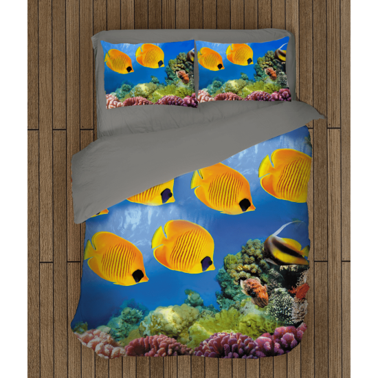 3D povlečení s přikrývkou - Sea Motives