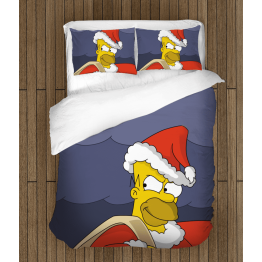 Ložní souprava - Christmas Homer Simpson