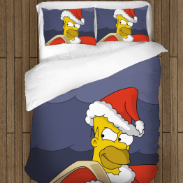 Ložní souprava - Christmas Homer Simpson