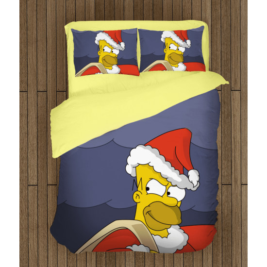 Ložní souprava - Christmas Homer Simpson