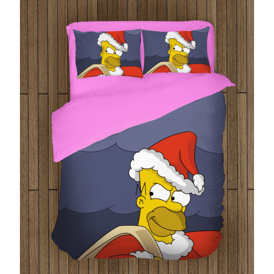 Ložní souprava - Christmas Homer Simpson