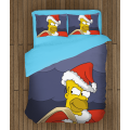 Ložní souprava - Christmas Homer Simpson