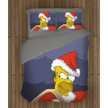 Ložní souprava - Christmas Homer Simpson