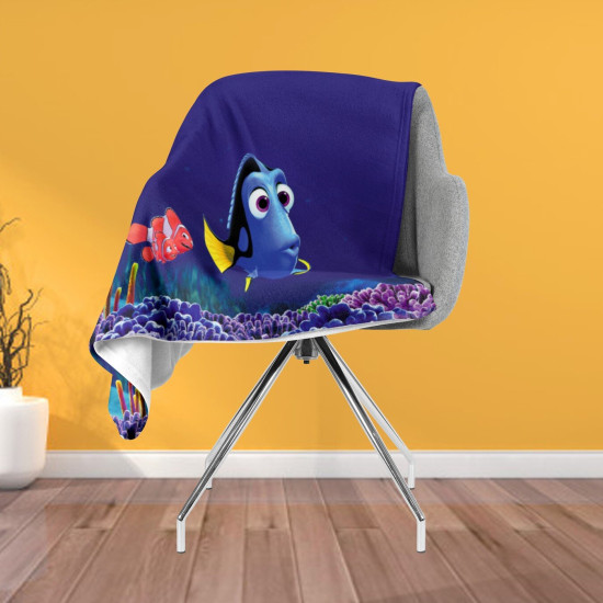 Teplá dětská deka 3D - Finding Dory